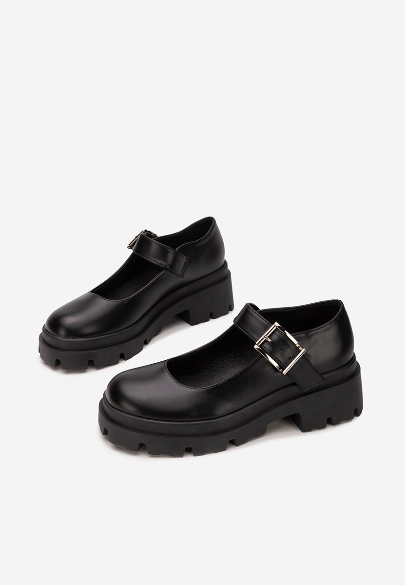 Πλατφόρμες γυναικεία Masovia μαύρα