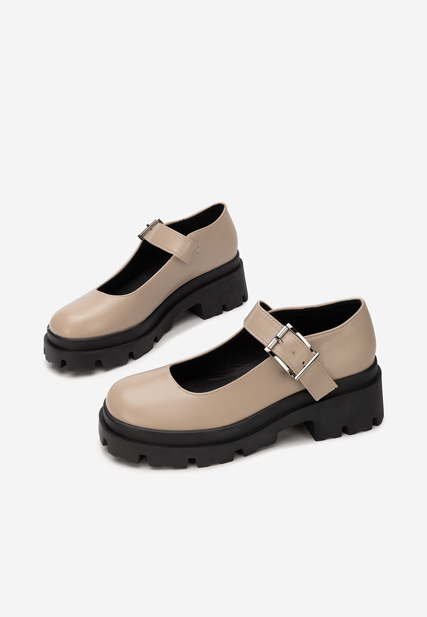 Πλατφόρμες γυναικεία Masovia μπεζ