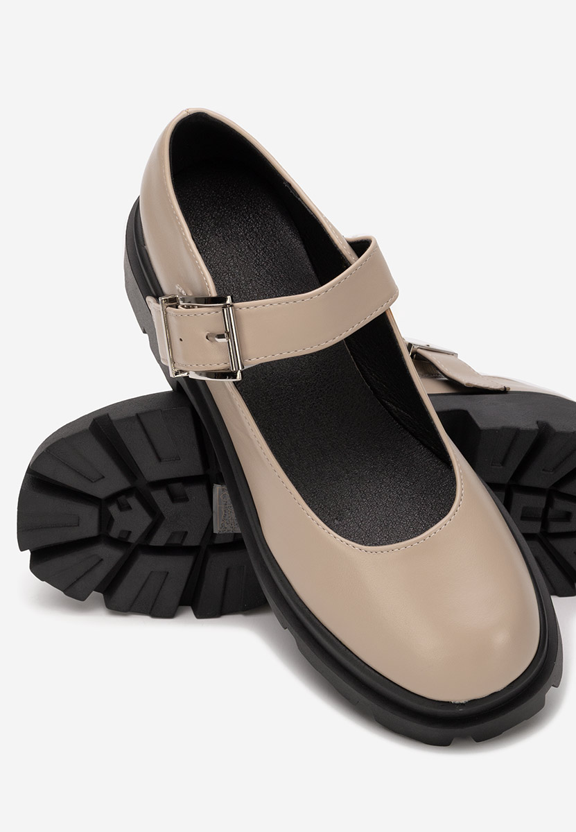 Πλατφόρμες γυναικεία Masovia μπεζ