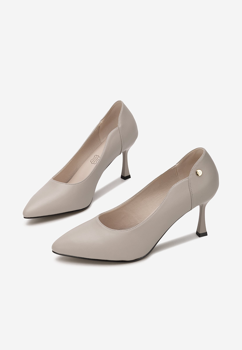 Γόβες στιλέτο Karita γκρι