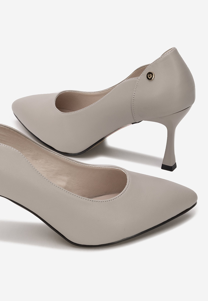 Γόβες στιλέτο Karita γκρι