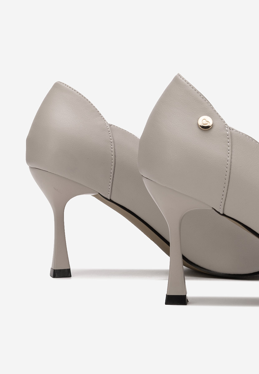 Γόβες στιλέτο Karita γκρι