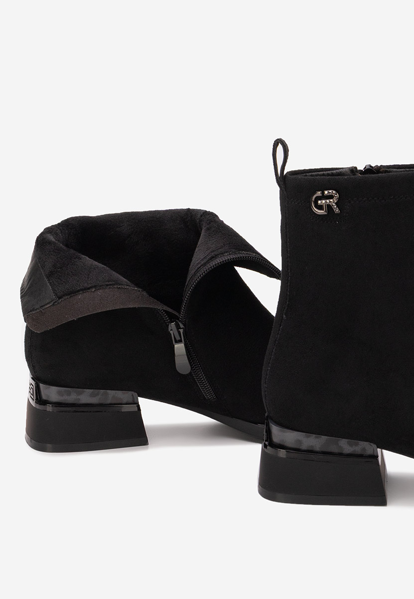 Γυναικεία μποτάκια Ellenia V2 Μαύρα