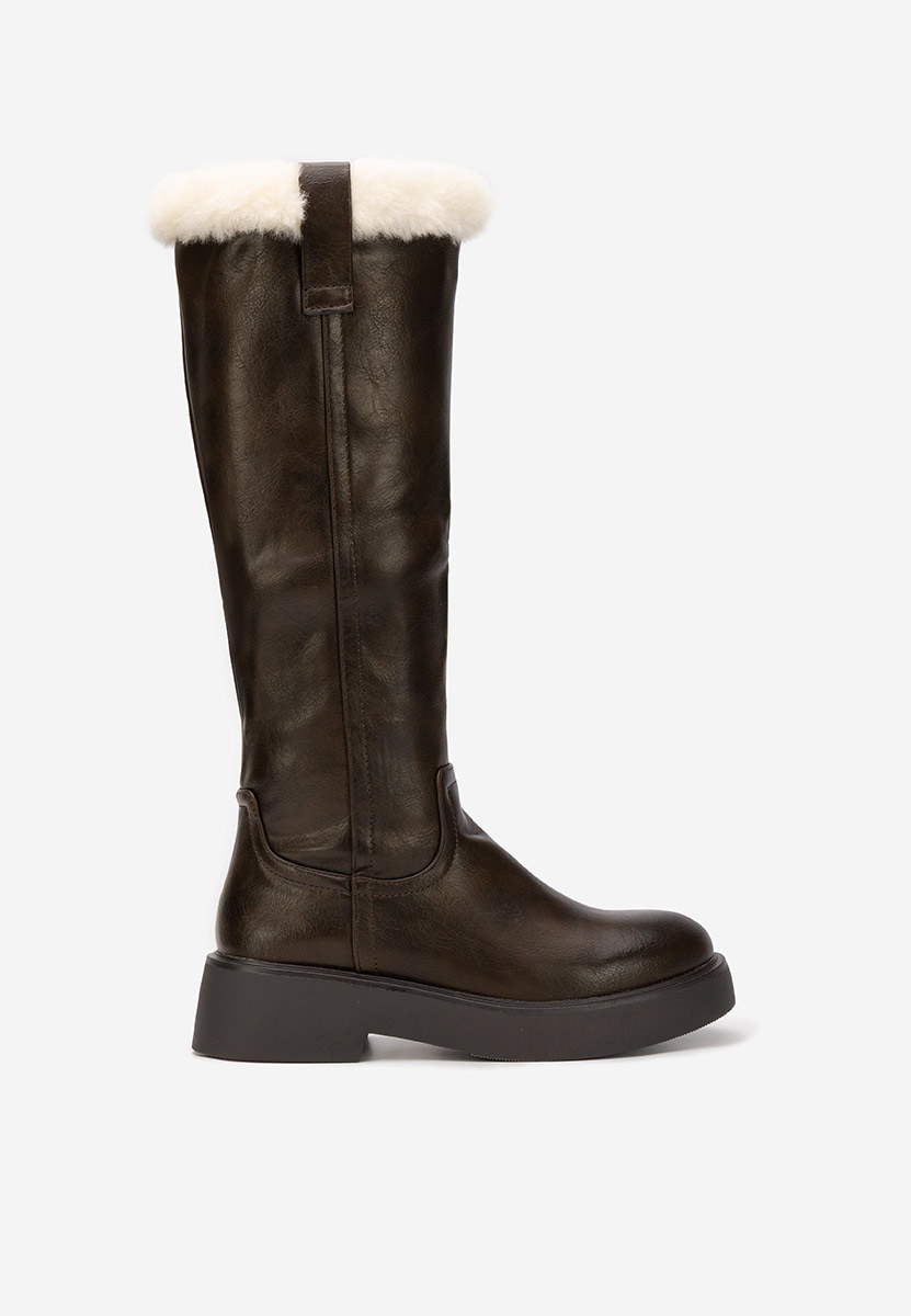 Γυναικείες μποτες Kayce καφε