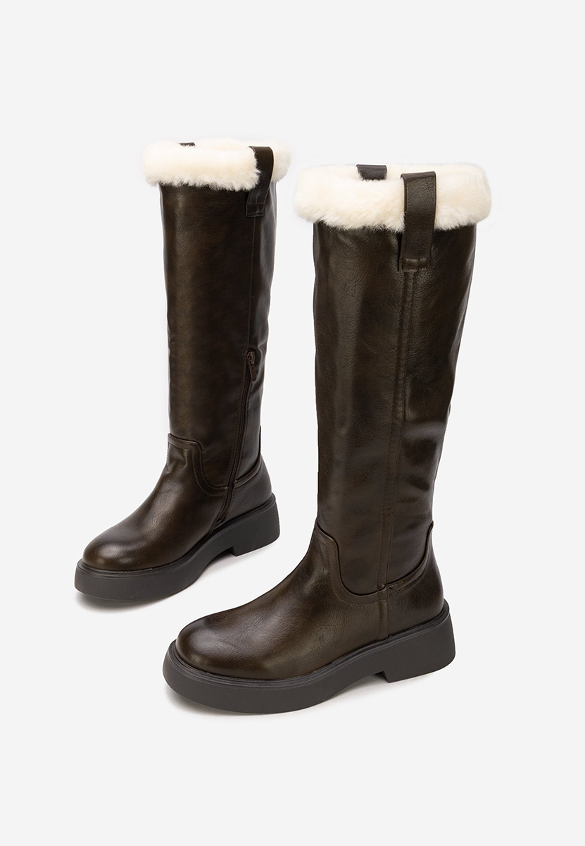 Γυναικείες μποτες Kayce καφε