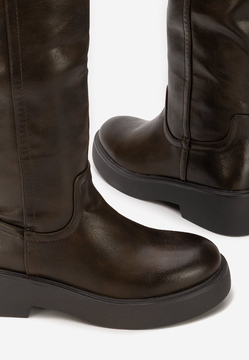 Γυναικείες μποτες Kayce καφε