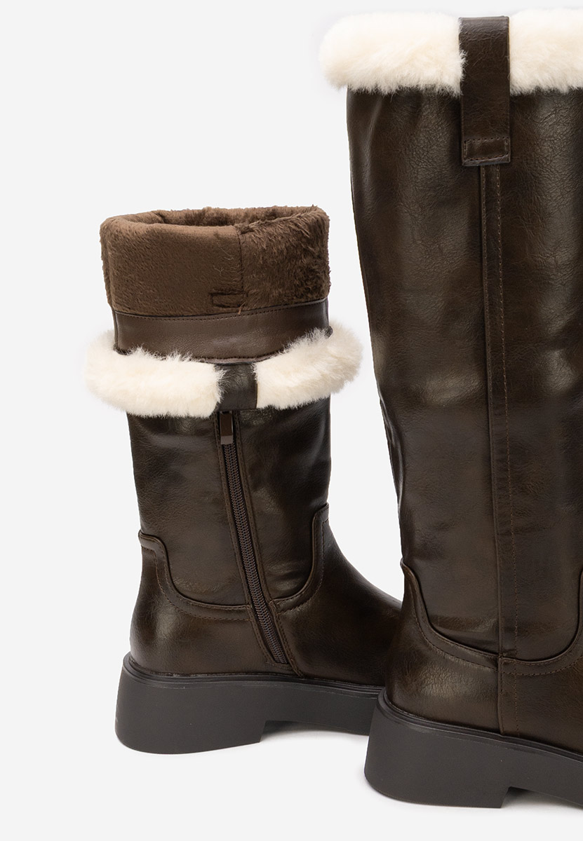 Γυναικείες μποτες Kayce καφε