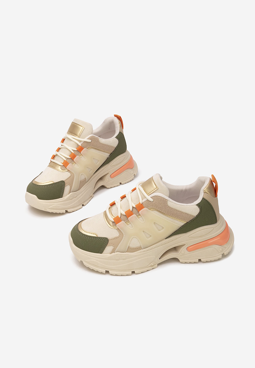 Sneakers με πλατφόρμα Alverisa πρασινο