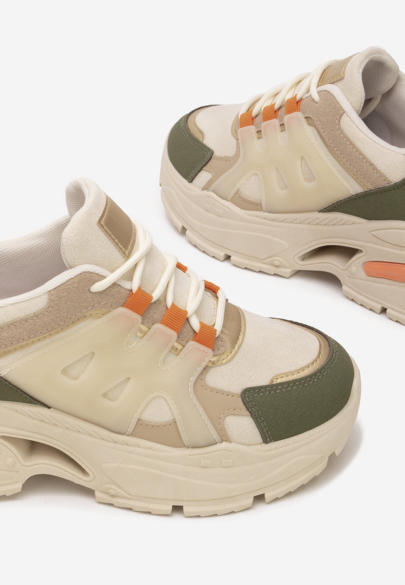 Sneakers με πλατφόρμα Alverisa πρασινο