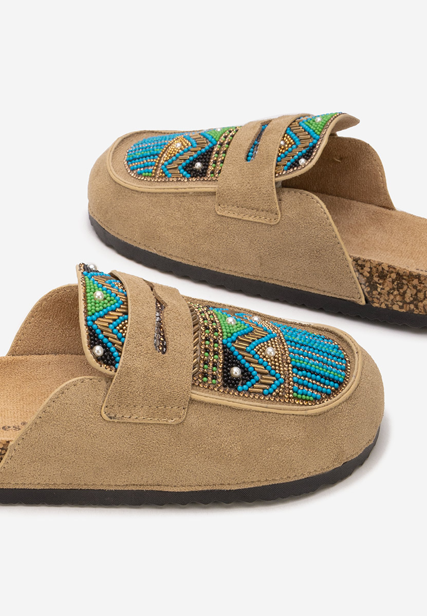 Mules γυναικεια Jovana χακι