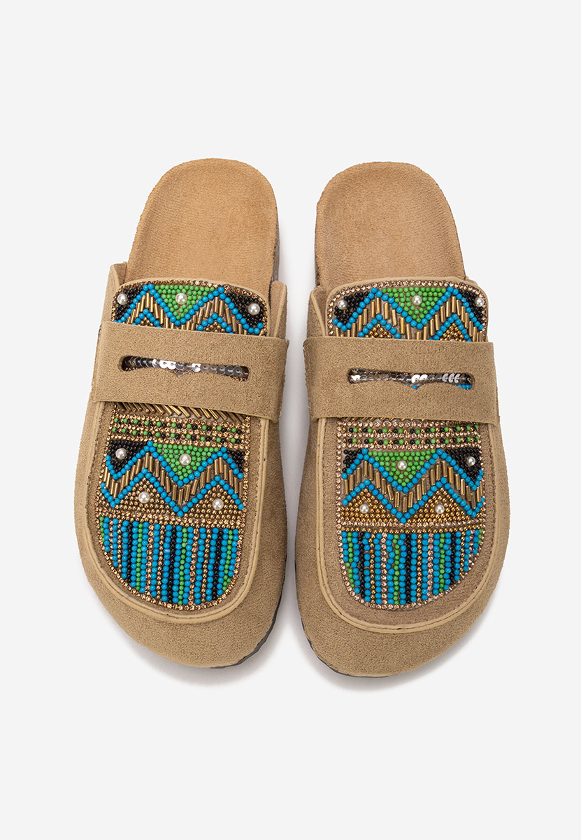 Mules γυναικεια Jovana χακι