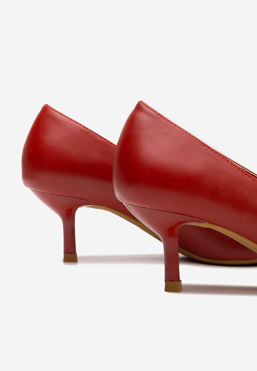 Γόβες στιλέτο Rilora κοκκινο