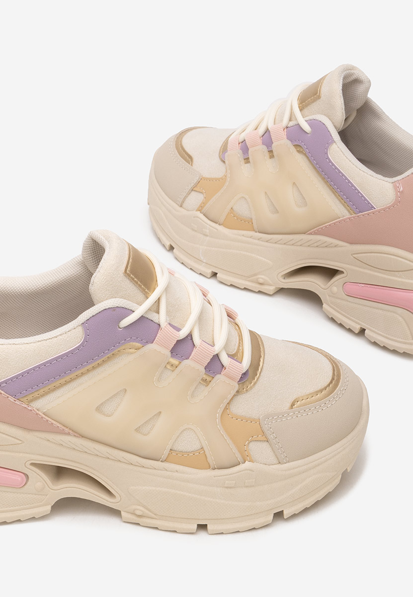 Sneakers με πλατφόρμα Alverisa πολυχρωμο