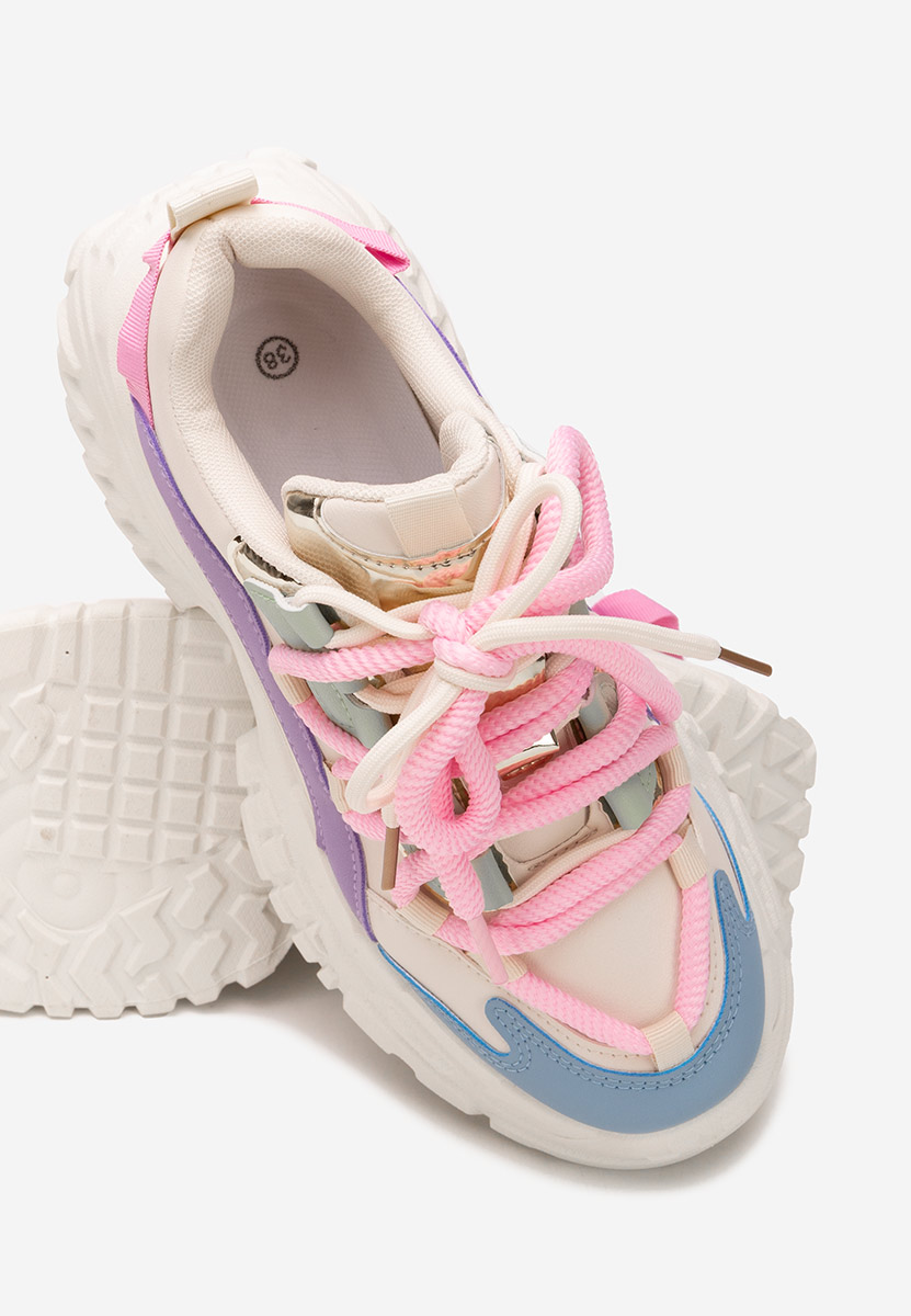 Sneakers με πλατφόρμα Elvora πολυχρωμο