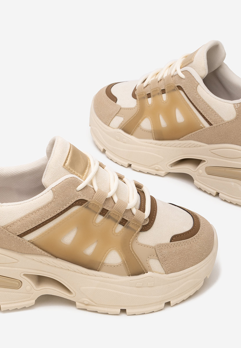 Sneakers με πλατφόρμα Alverisa χακι