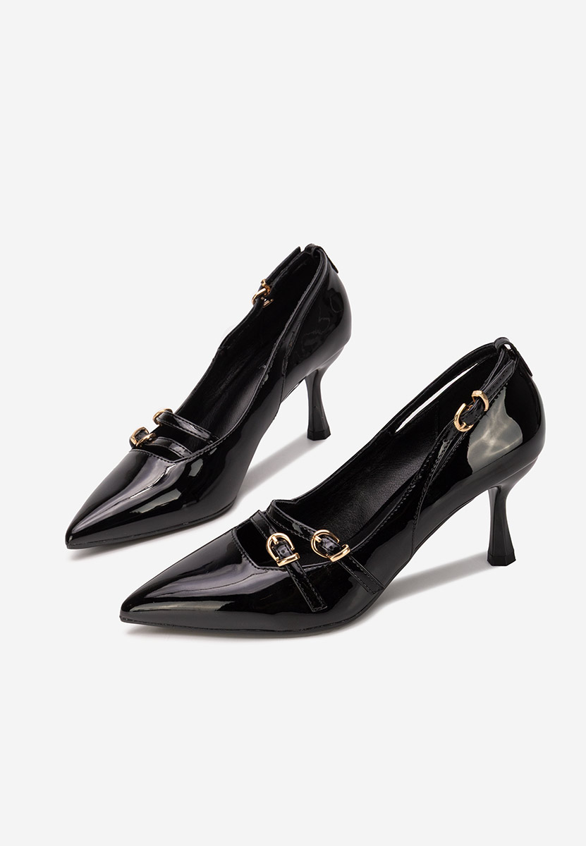 Γόβες στιλέτο Morenia μαύρα