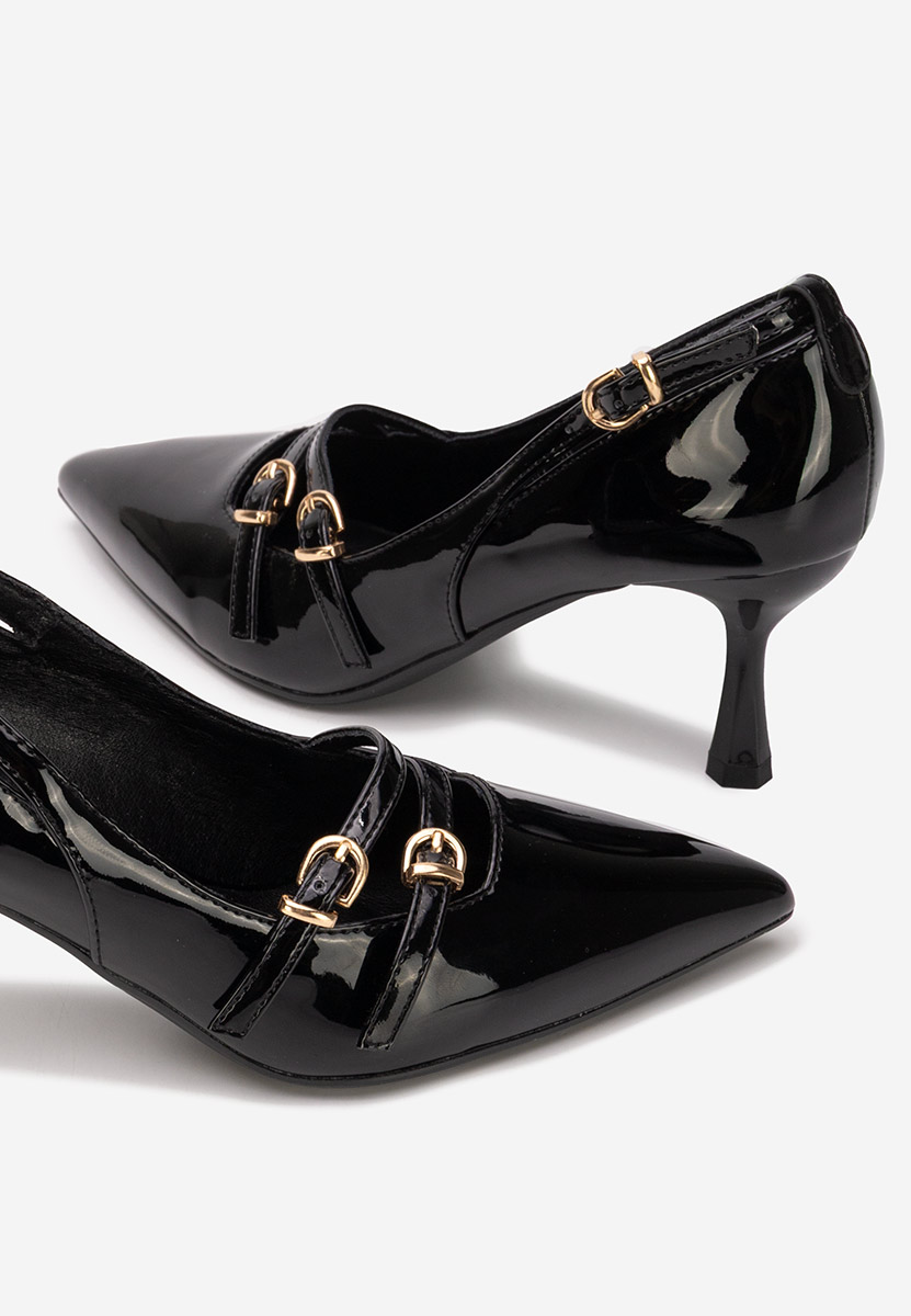 Γόβες στιλέτο Morenia μαύρα