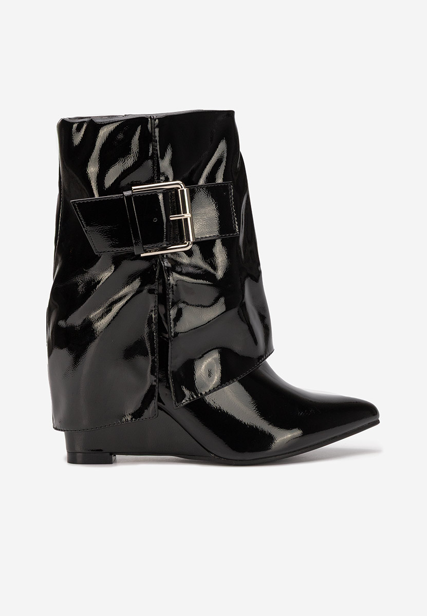 Μποτακια πλατφορμεσ Irinea V2 Μαύρα