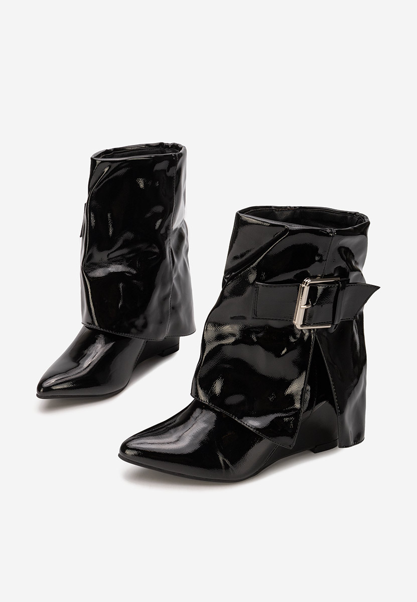 Μποτακια πλατφορμεσ Irinea V2 Μαύρα