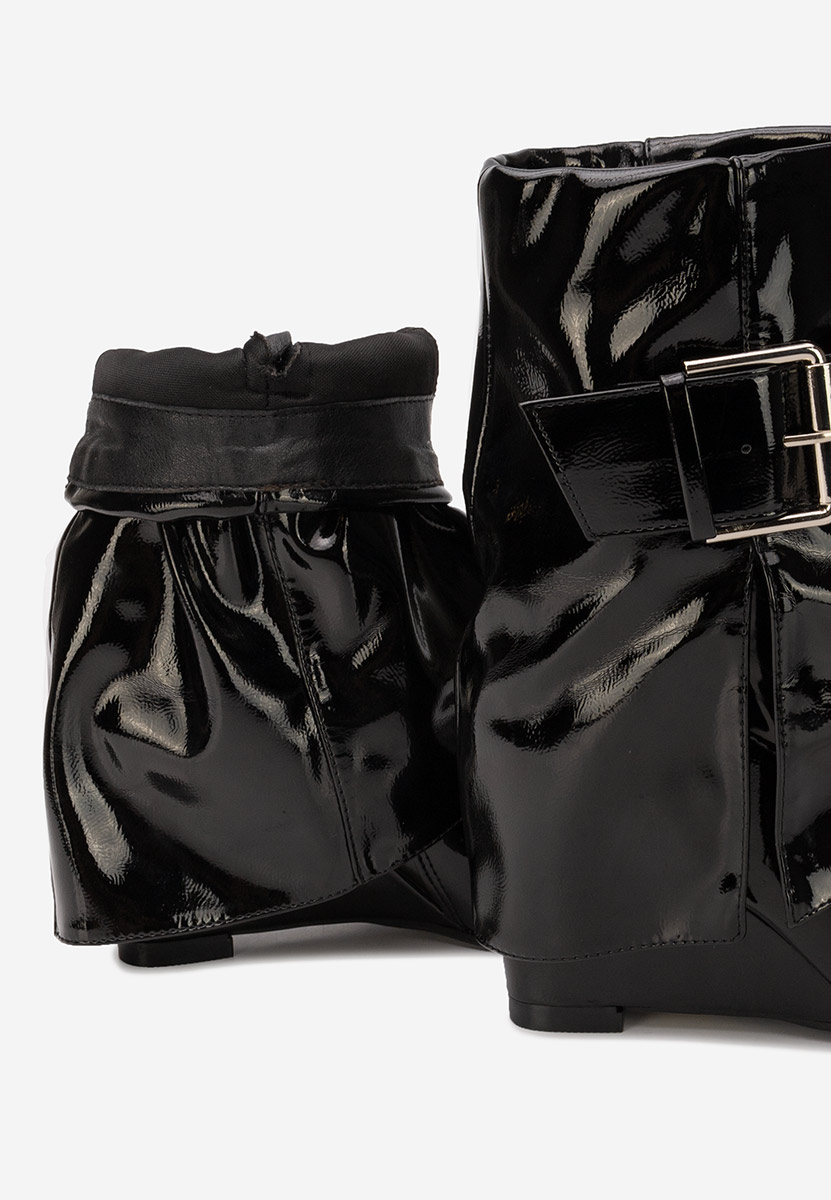 Μποτακια πλατφορμεσ Irinea V2 Μαύρα