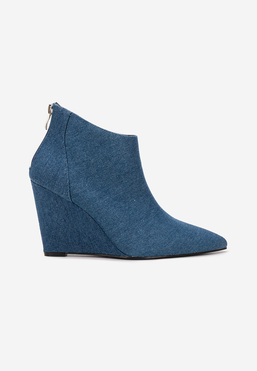 Μποτακια πλατφορμεσ Shenna V4 Τζιν