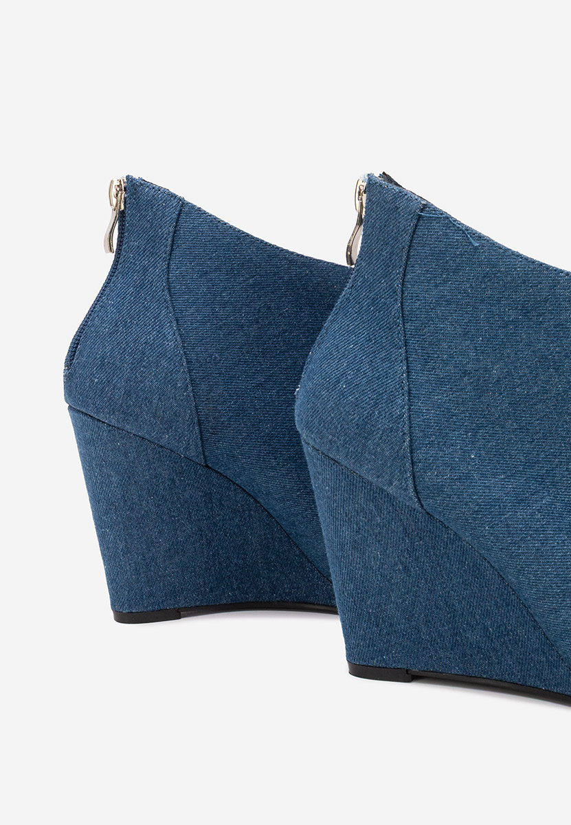 Μποτακια πλατφορμεσ Shenna V4 Τζιν