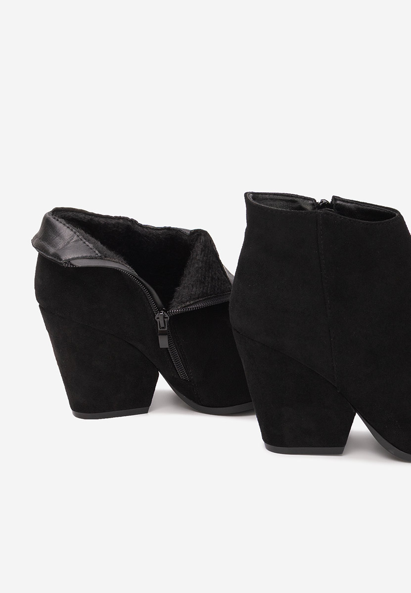 Γυναικεία Μποτάκια Cowboy Versalia Μαύρα