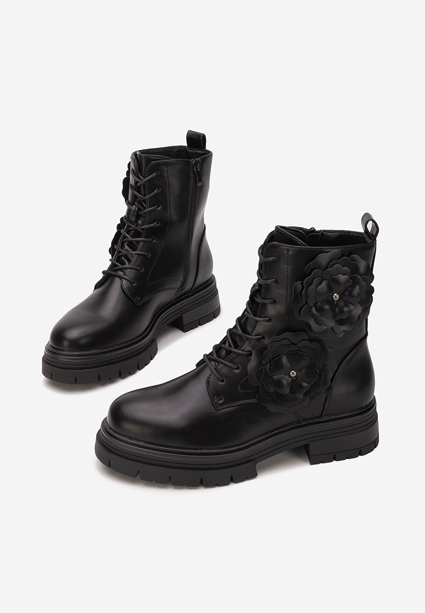 μποτακια πλατφορμεσ Penda Μαύρα