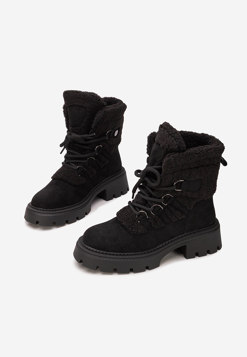 Χειμερινά Αρβυλάκια γυναικείες Kalindra Μαύρα