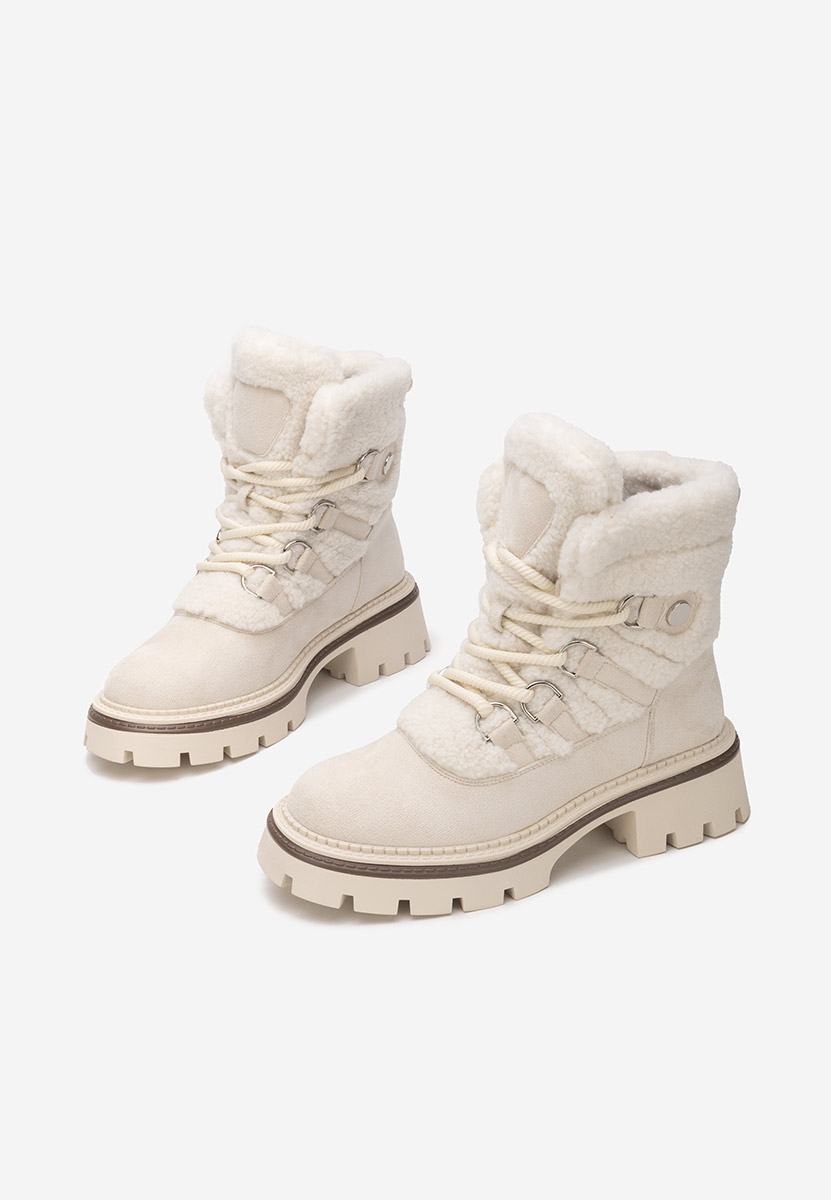 Χειμερινά Αρβυλάκια γυναικείες Kalindra μπεζ