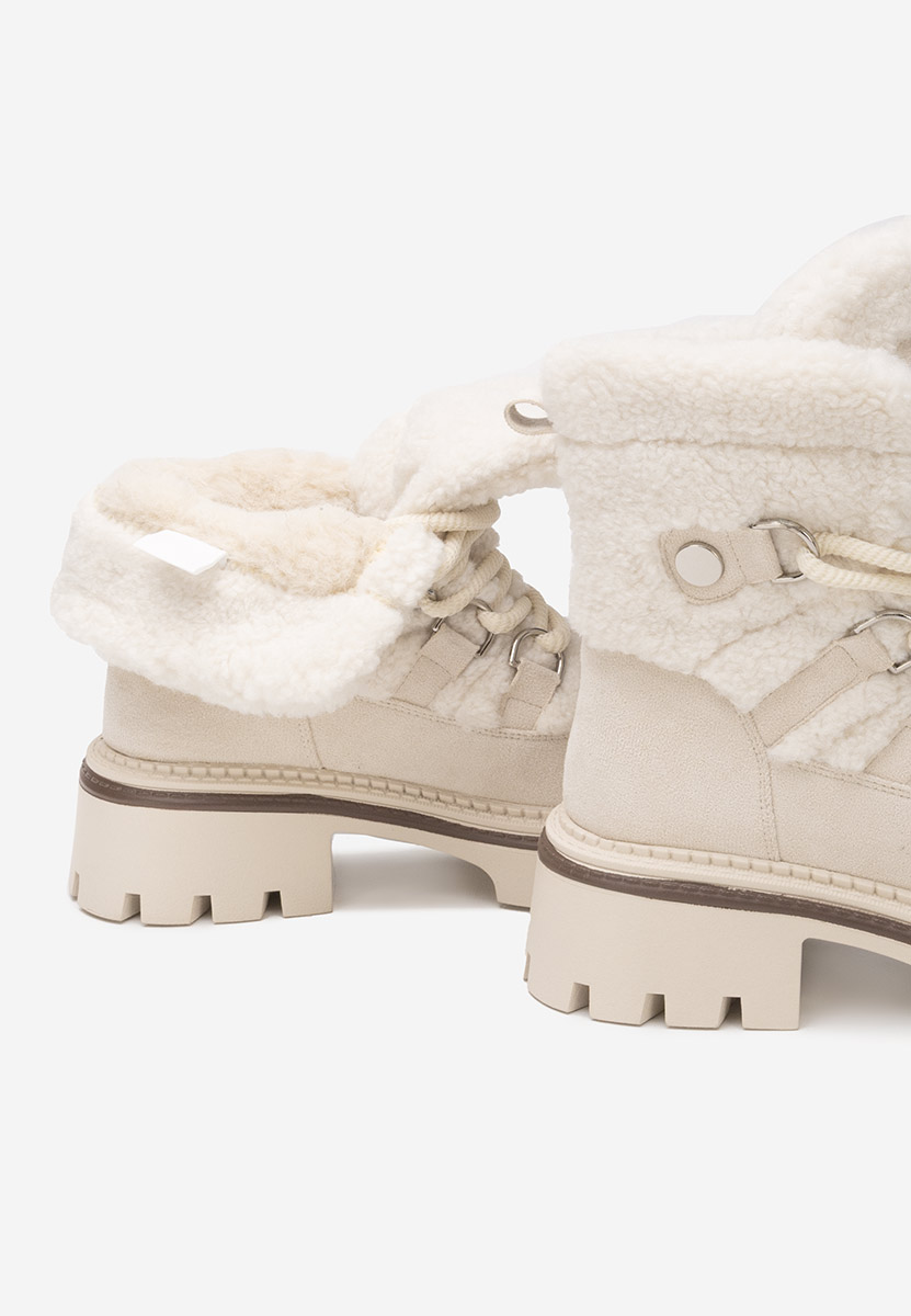 Χειμερινά Αρβυλάκια γυναικείες Kalindra μπεζ