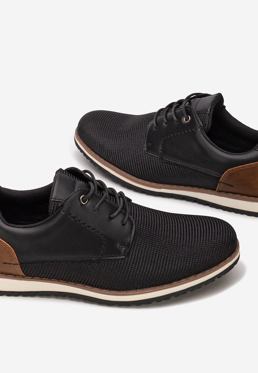 Ανδρικά παπούτσια casual Alfonso μαύρα