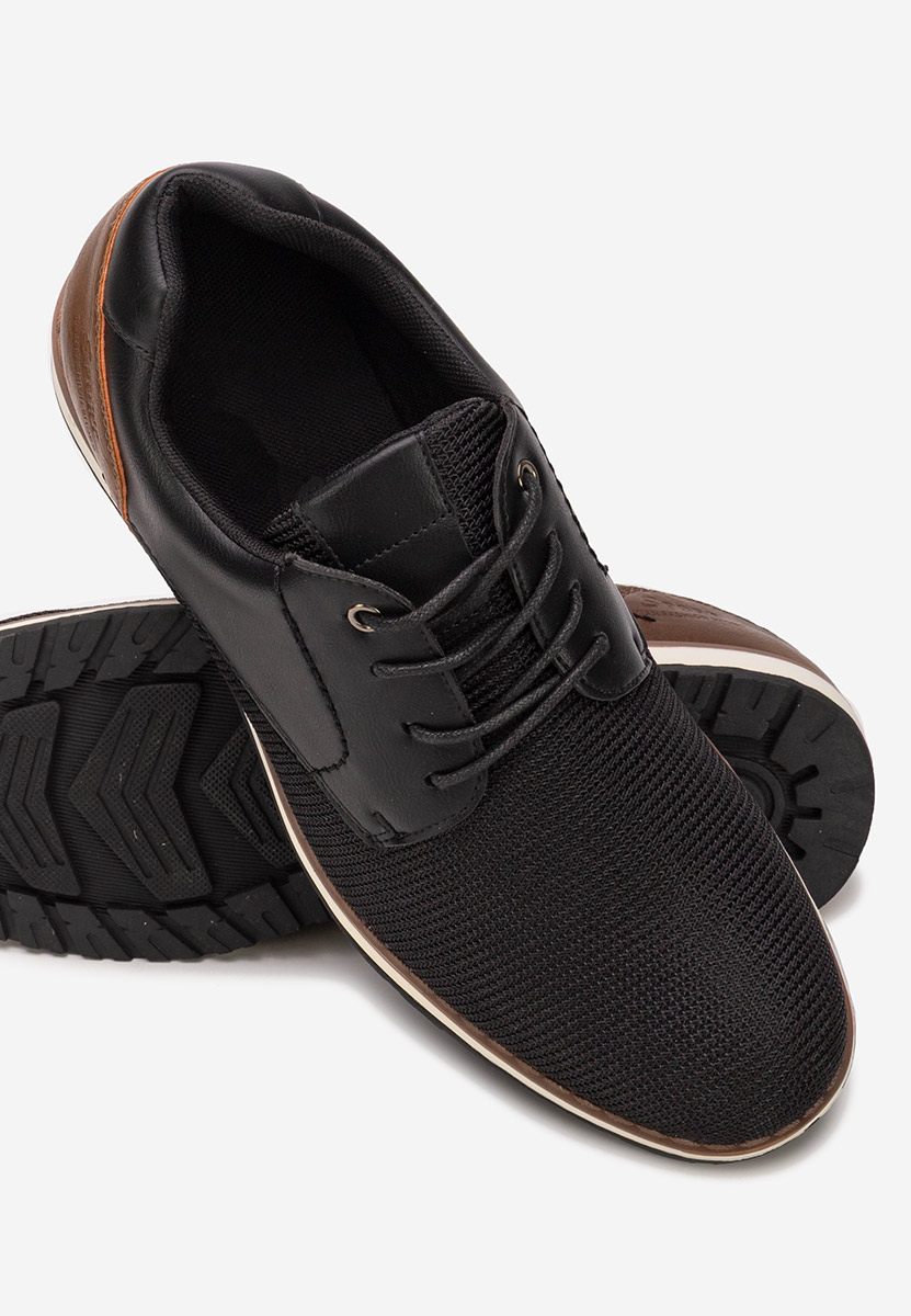 Ανδρικά παπούτσια casual Alfonso μαύρα