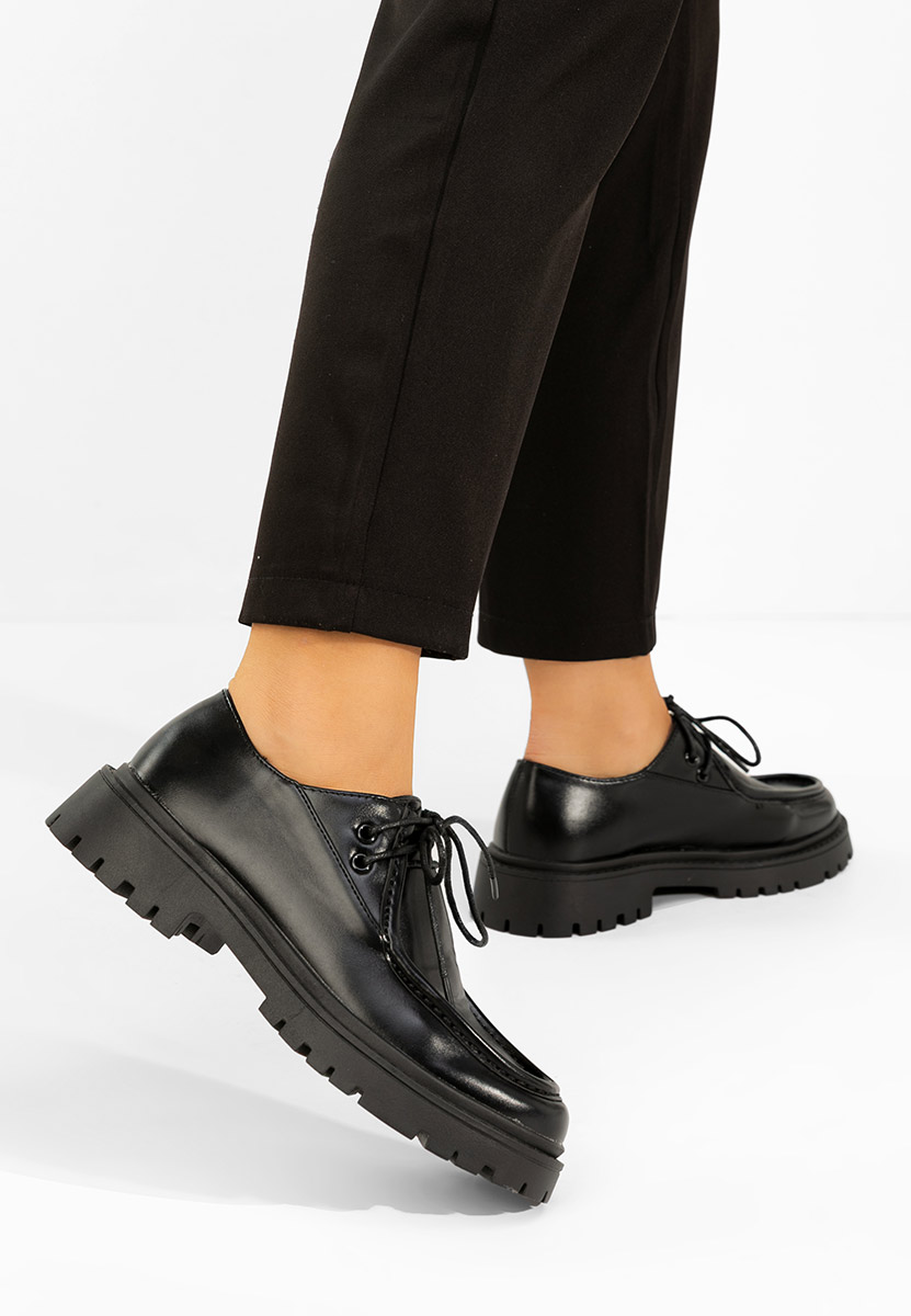 Casual παπουτσια γυναικεια Grinora μαύρα