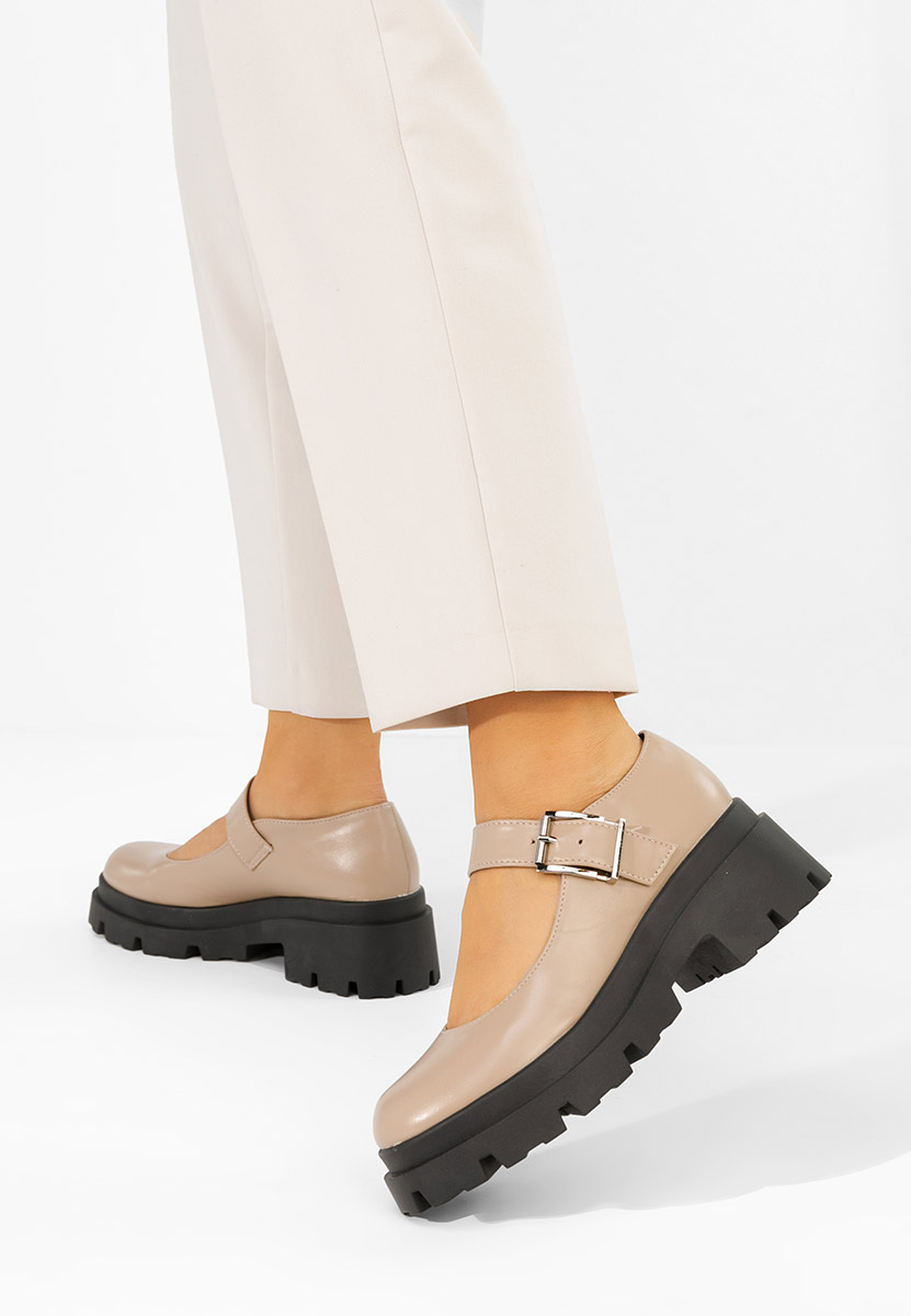 Πλατφόρμες γυναικεία Masovia μπεζ