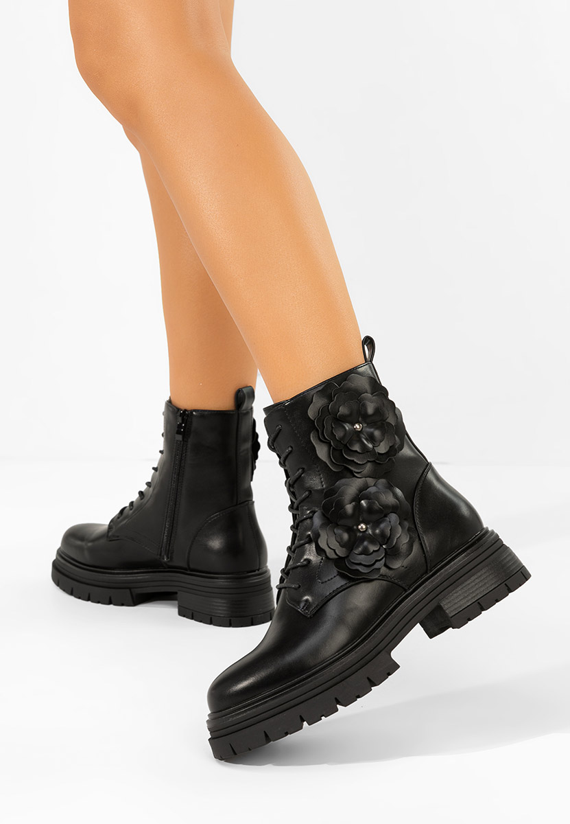 μποτακια πλατφορμεσ Penda Μαύρα