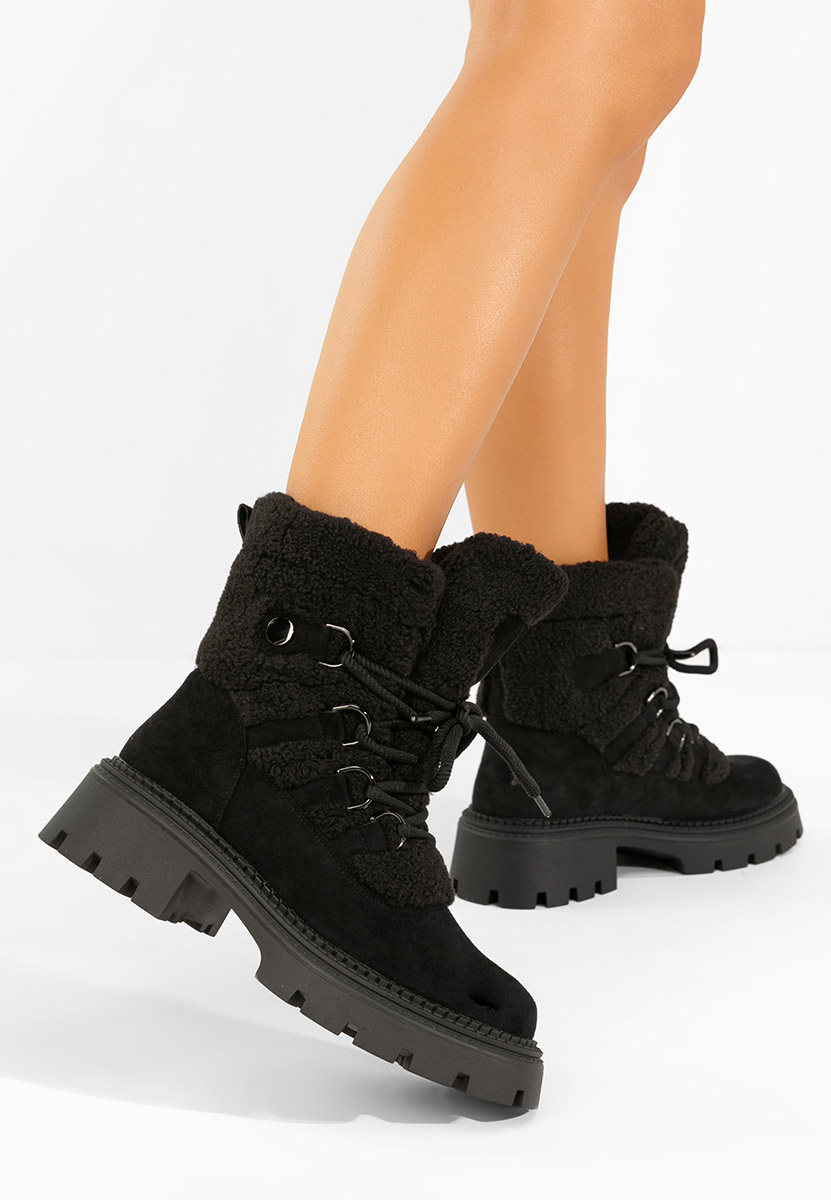 Χειμερινά Αρβυλάκια γυναικείες Kalindra Μαύρα