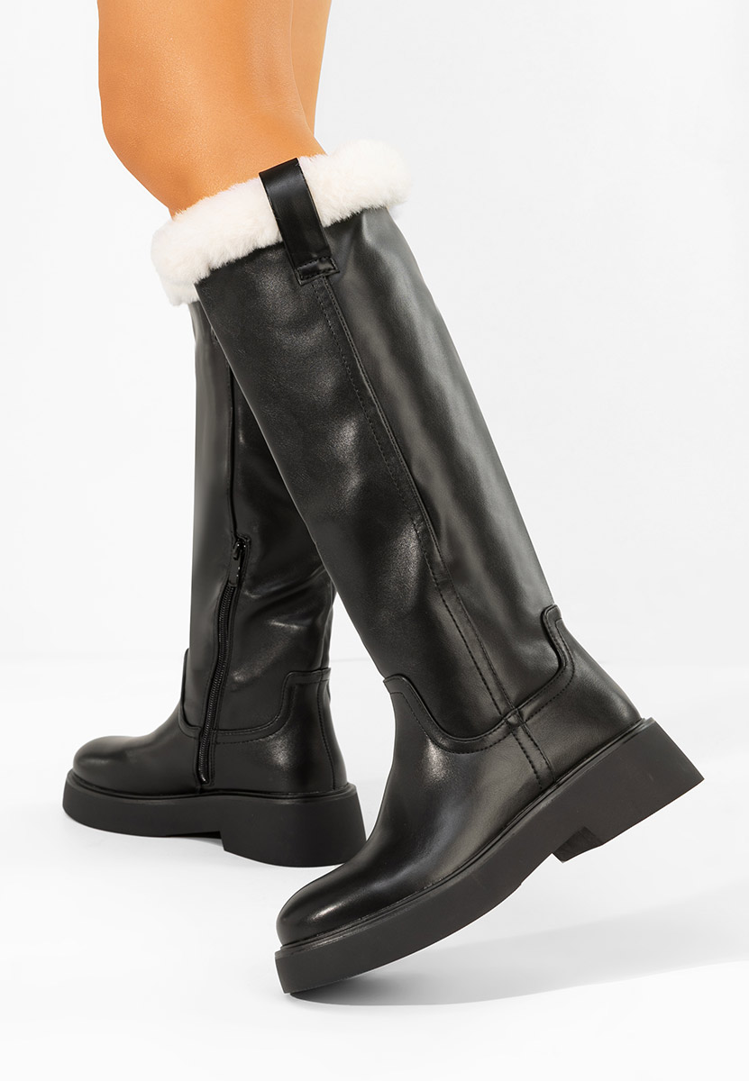 Γυναικείες μποτες Kayce Μαύρα
