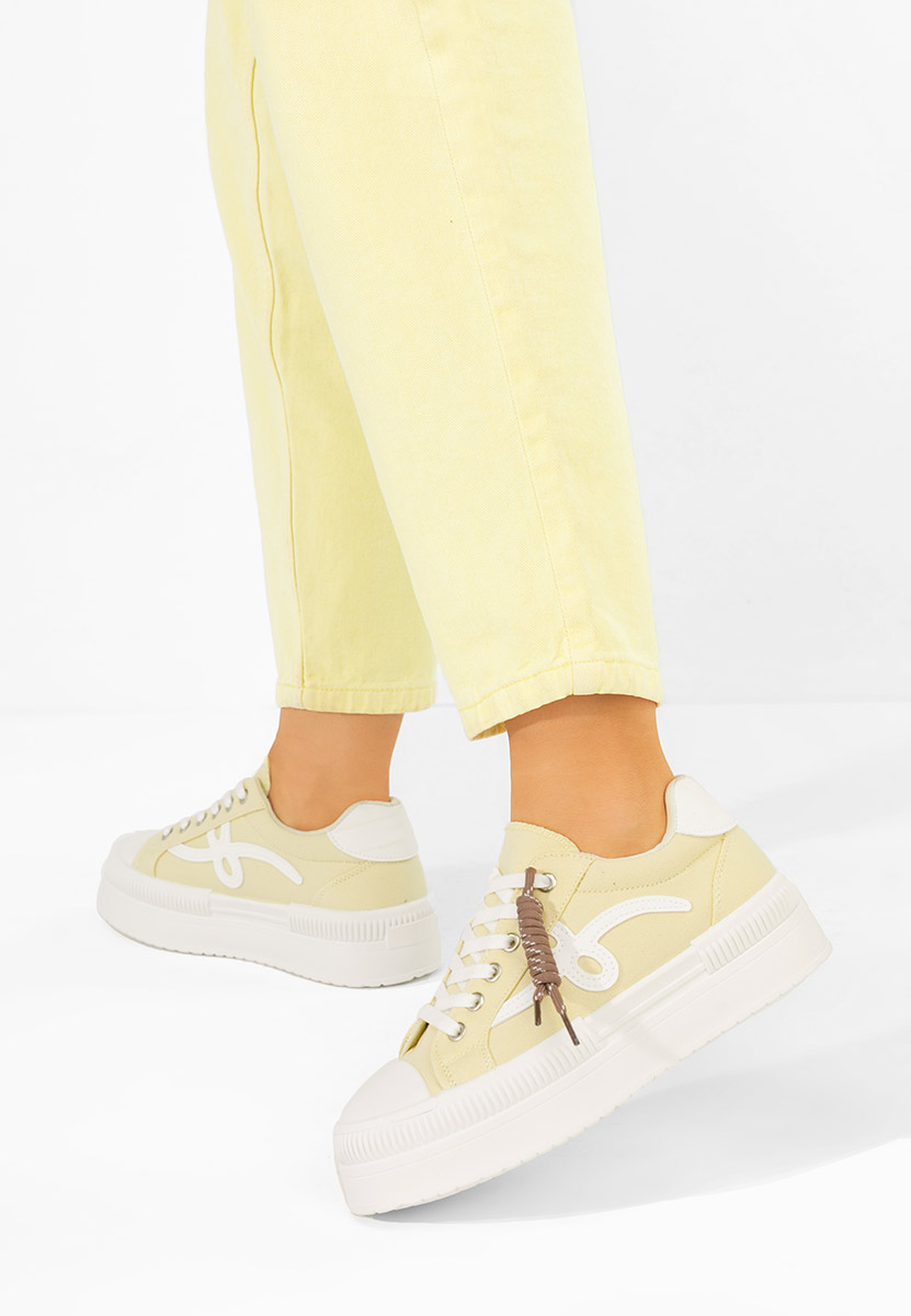 Sneakers με πλατφόρμα Altamira Κιντρινο