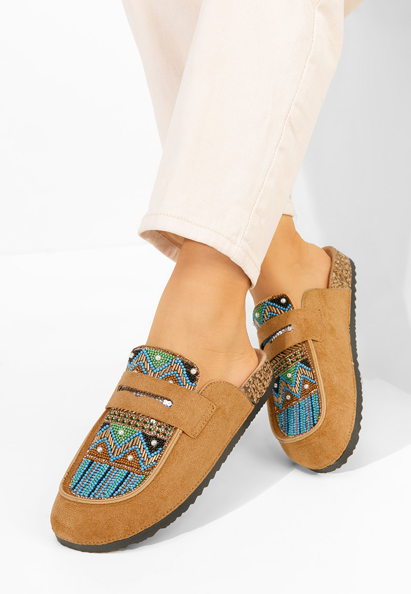 Mules γυναικεια Marlie V2 ταμπά