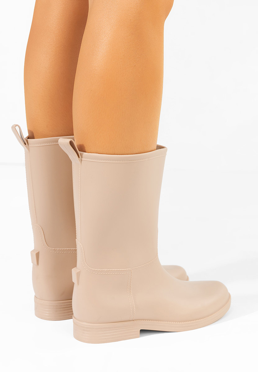 Μπότες βροχής Elisea μπεζ