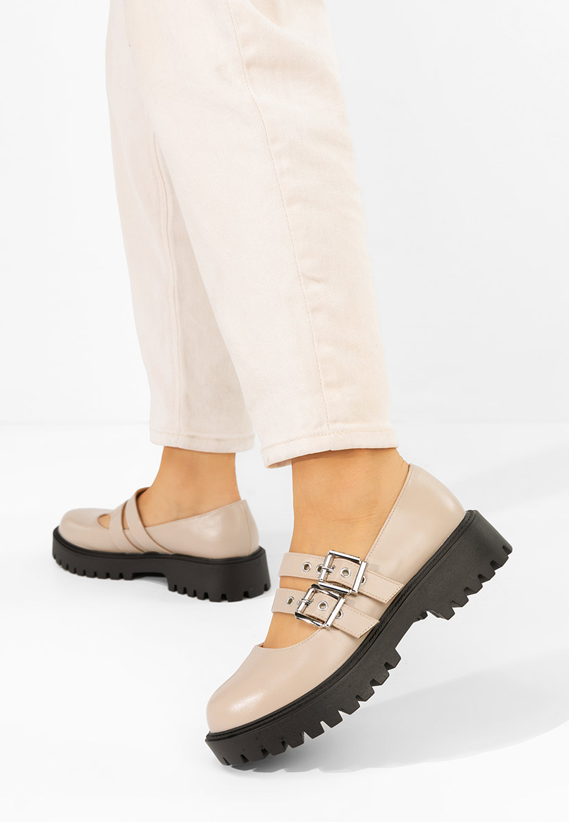 Casual παπουτσια γυναικεια Geovania μπεζ