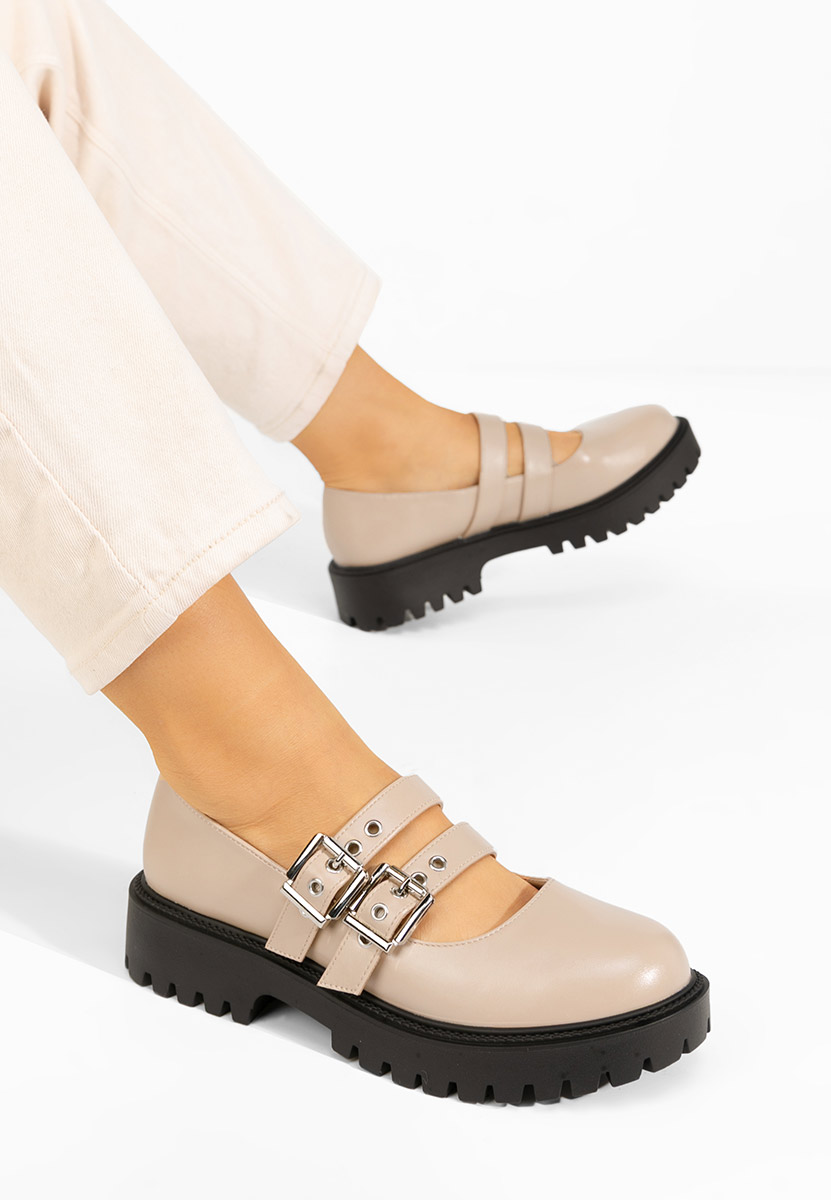 Casual παπουτσια γυναικεια Geovania μπεζ