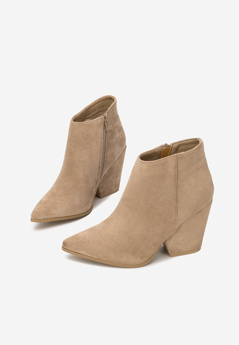 Γυναικεία Μποτάκια Cowboy Versalia χακι