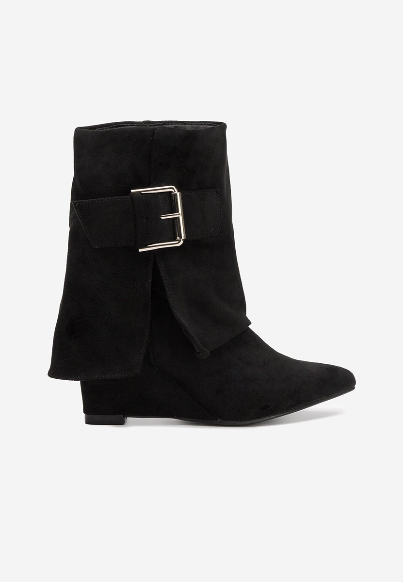 Μποτακια πλατφορμεσ Irinea Μαύρα