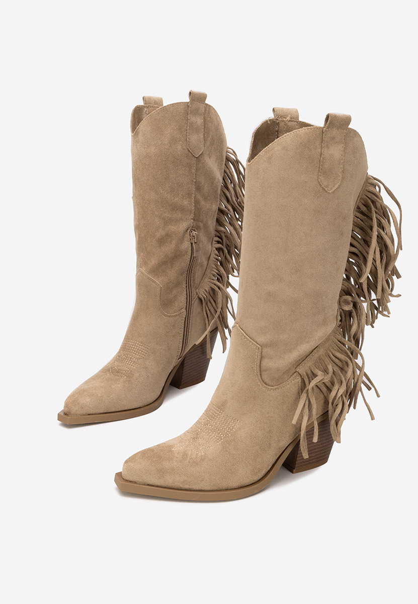 Καουμπόικες Μπότες Givora χακι