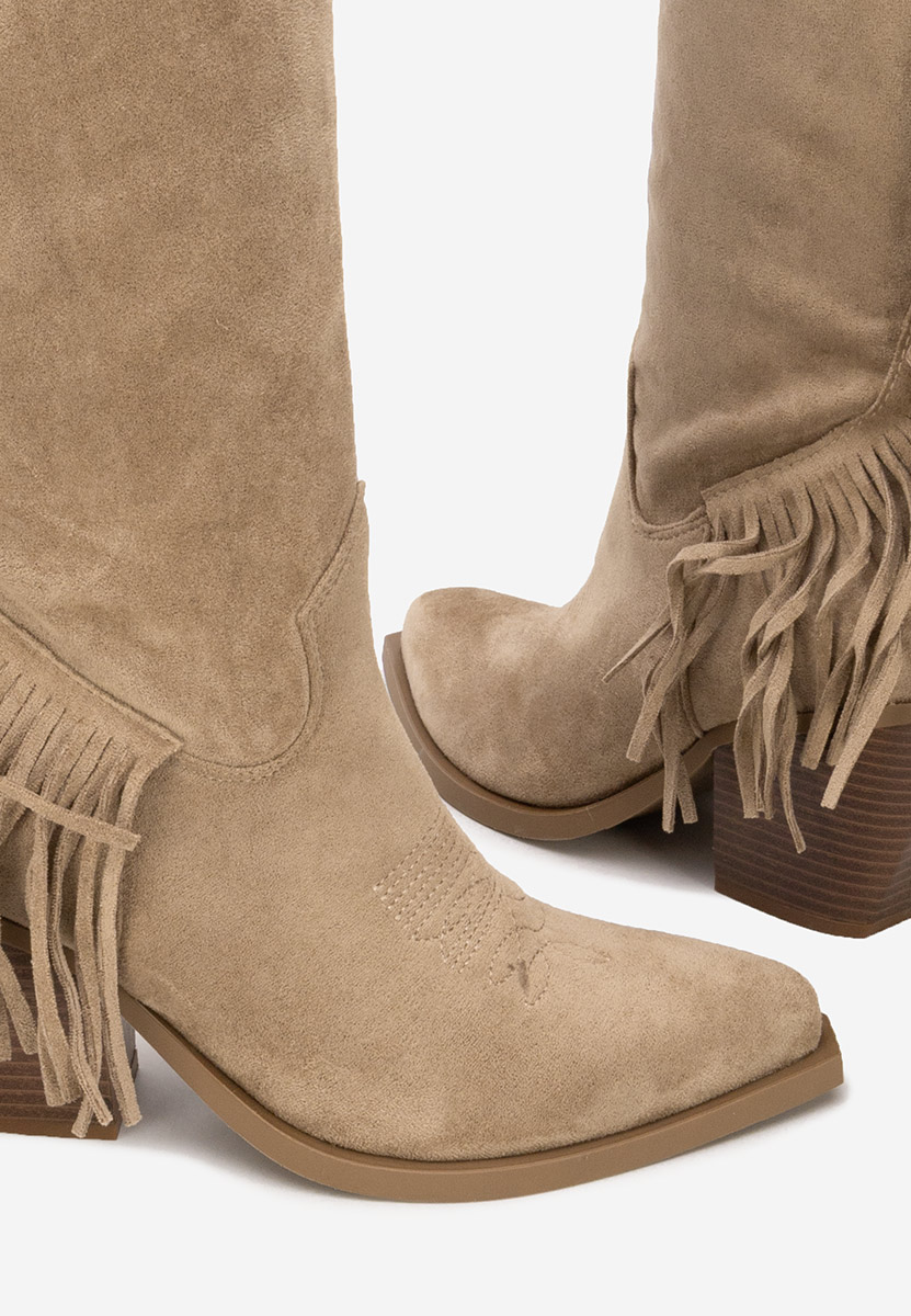 Καουμπόικες Μπότες Givora χακι