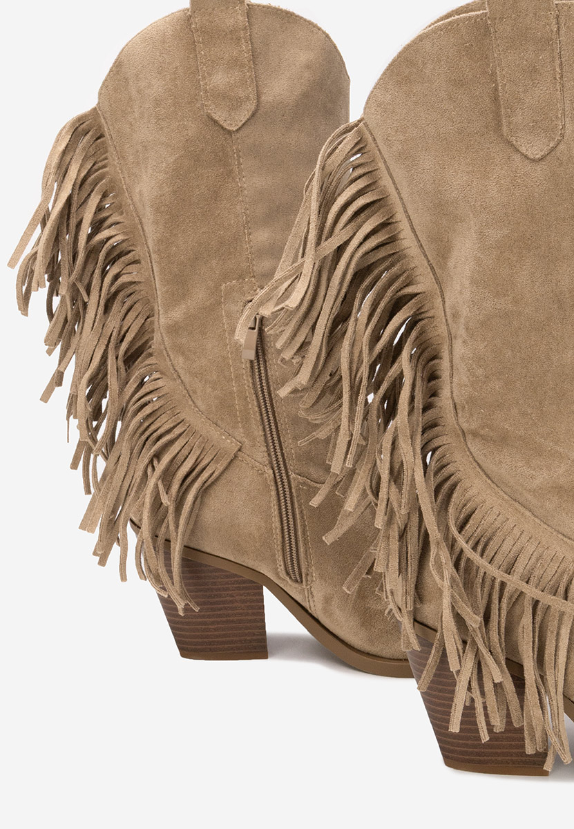 Καουμπόικες Μπότες Givora χακι