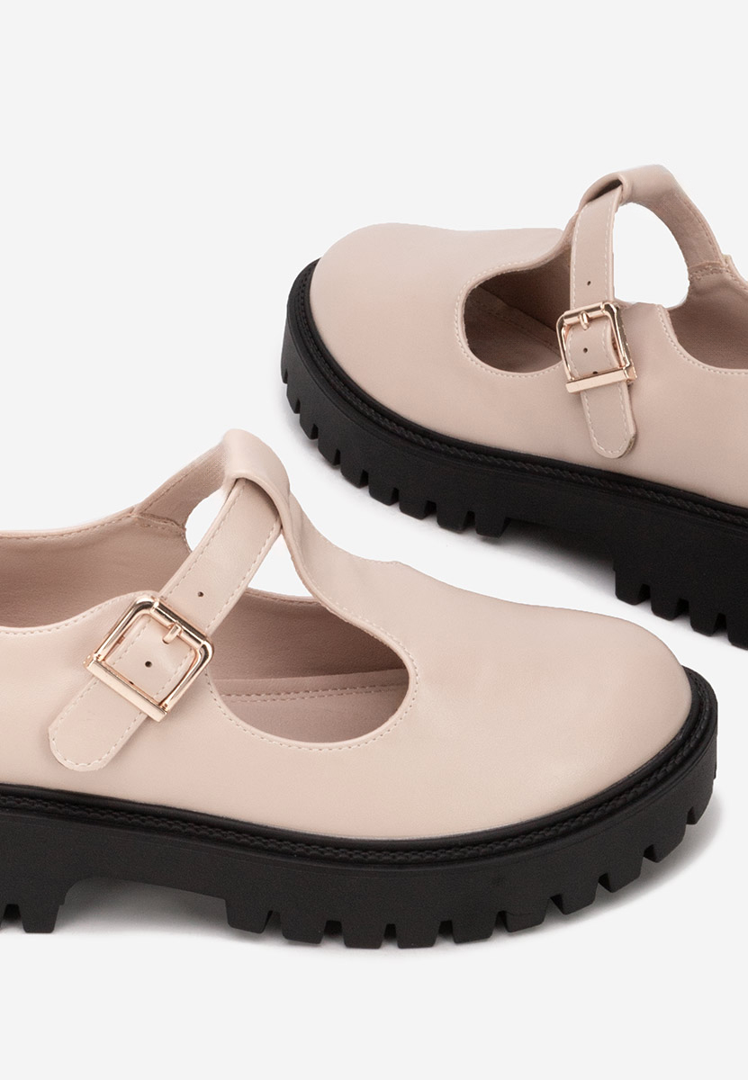 Casual παπουτσια γυναικεια Kenia μπεζ