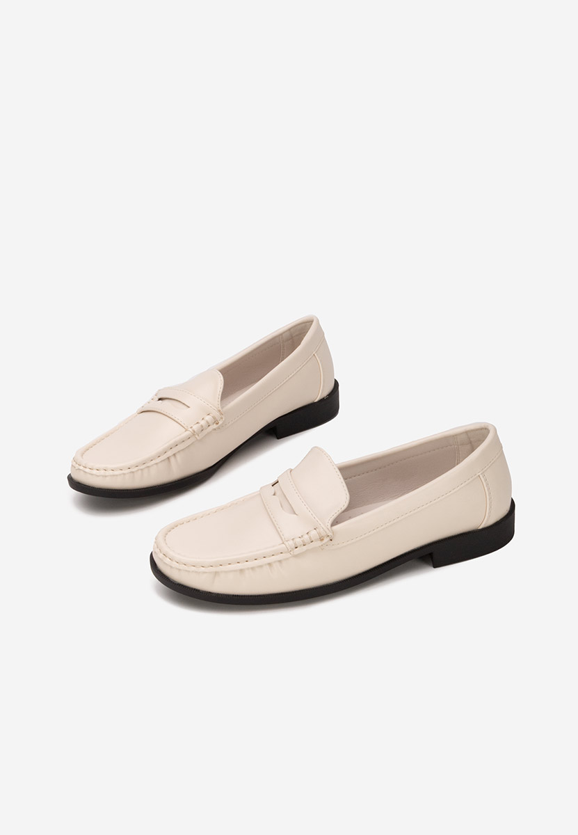 Μοκασίνια γυναικεια Matildia μπεζ